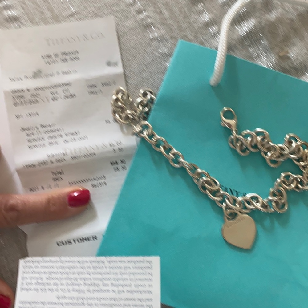 Tiffany’s heart necklace